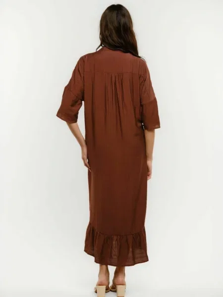 Liberte Essentiel Rochie KARO maro