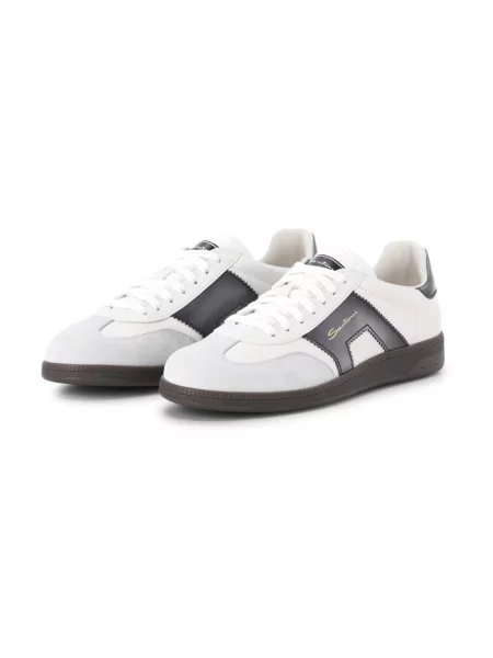 Sneakersy Santoni białe