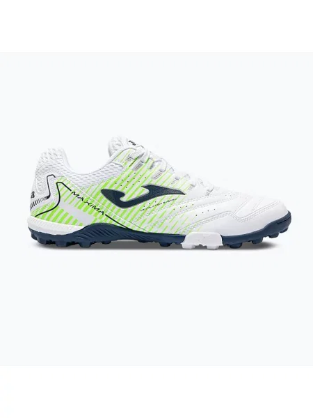 Încălțăminte de fotbal pentru bărbați Joma Maxima TF white alb