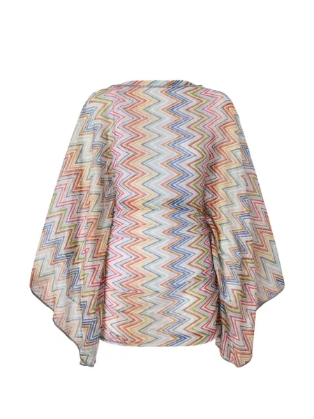 Rochie Missoni tricotate alb