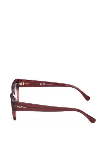 Napszemüveg Max Mara Eyewear autogrammal piros