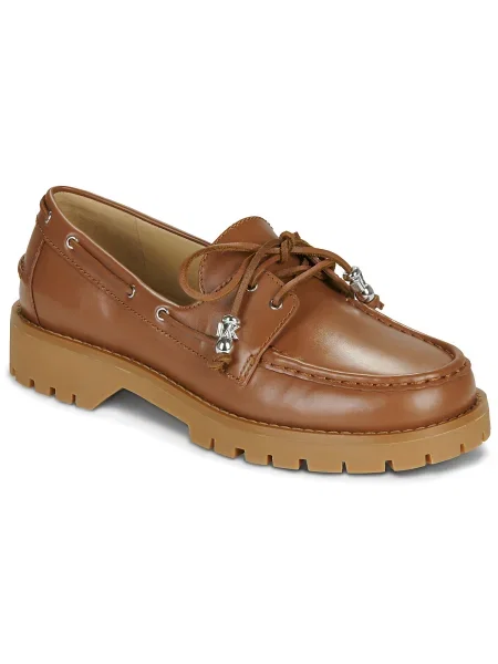 Pantofi loafer Michael Michael Kors din piele maro