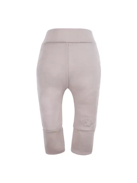 Legginsy dziecięce Eevi brązowe
