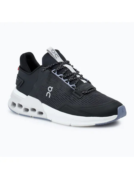 Дамски обувки за бягане On Running Cloudnova Flux undyed black/feather черно