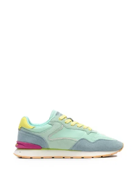Sneakerși Hoff din piele de căprioară verde
