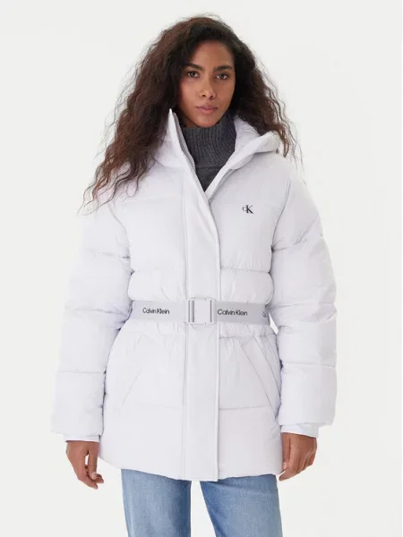 Calvin Klein Jeans Μπουφάν χειμωνιάτικο μωβ