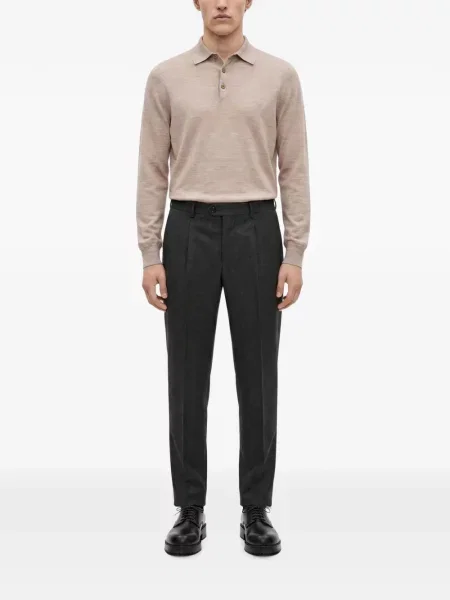 Pantaloni Brunello Cucinelli de lână gri