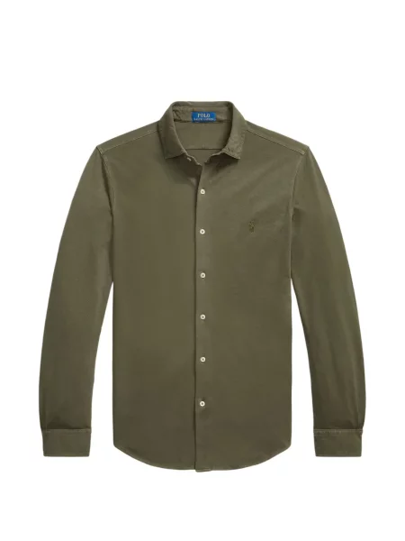 Șosete Polo Ralph Lauren cu broderie în carouri de flanelă verde