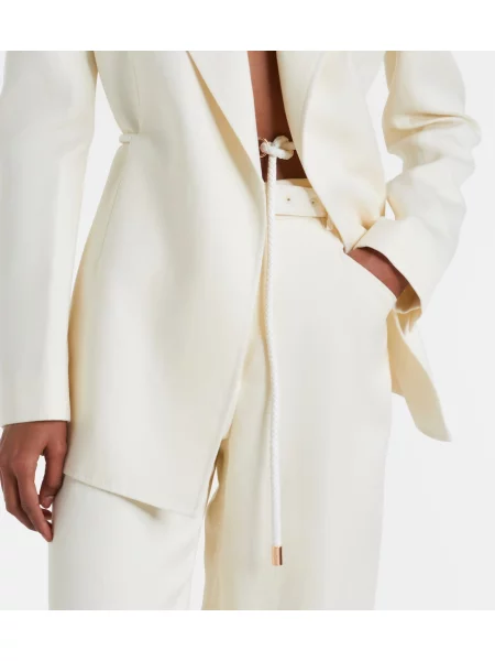 Sacou Gabriela Hearst de in alb