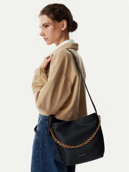 MICHAEL Michael Kors Ročna torba črna