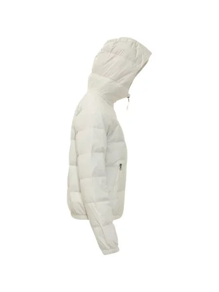Geacă cu puf The North Face cu glugă albastru