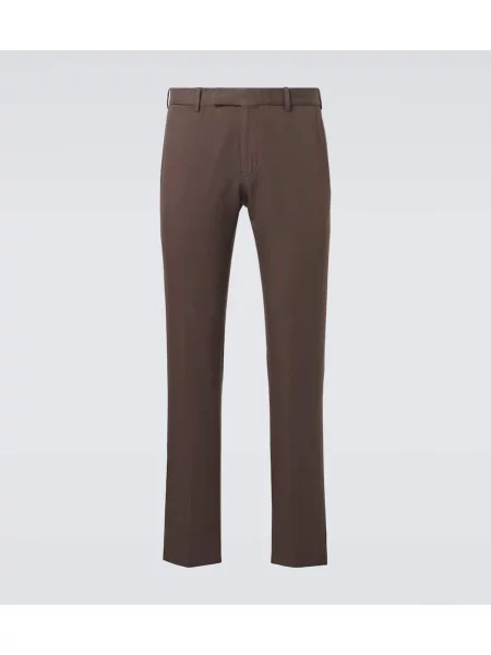 Pantaloni chino Zegna de in maro