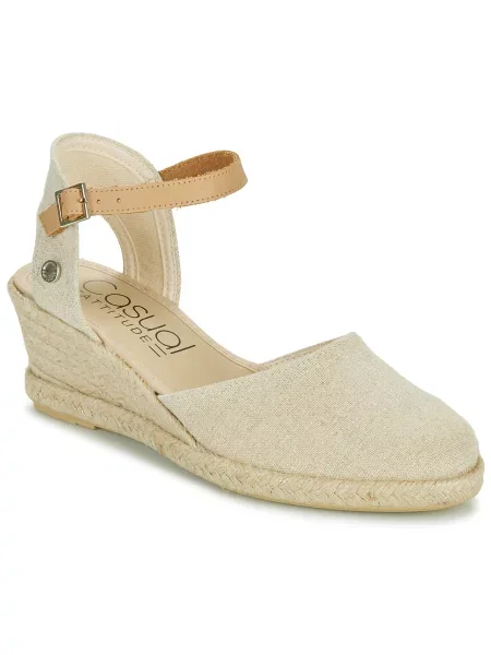 Casual espadrilky Casual Attitude zlaté