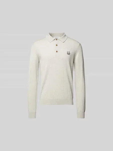 Bluzka z długim rękawem z czystej wełny Maison Kitsune