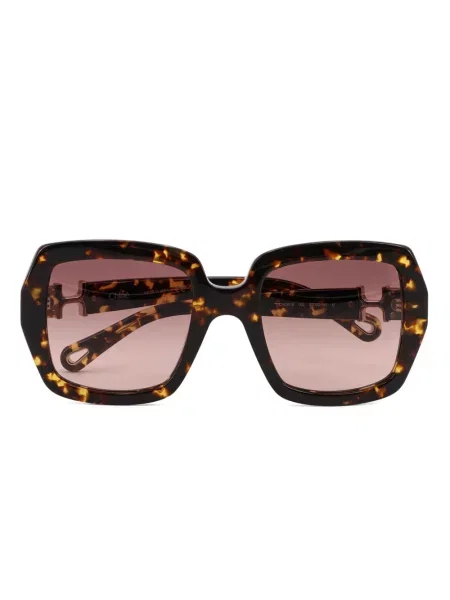Ochelari de soare Chloé maro