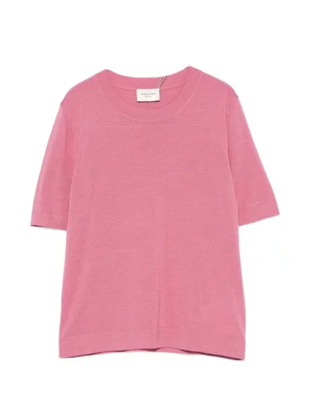 Scurt pulover Weekend Max Mara roz