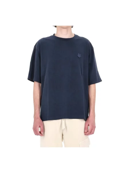 Koszulka Maison Kitsune niebieska
