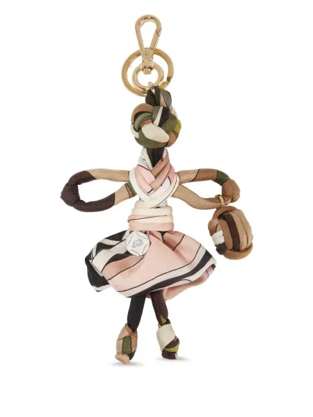 Colier Pucci de mătase cu imagine