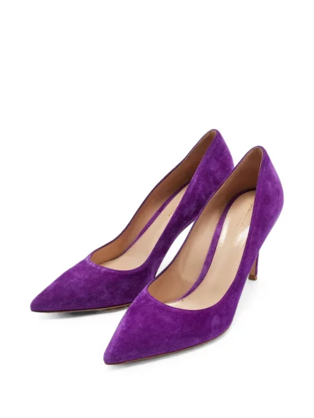 Pantofi cu toc Gianvito Rossi violet