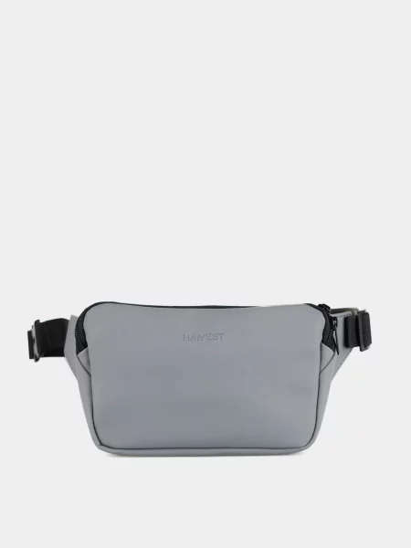 Поясная сумка Harvest из искусственной кожи серая