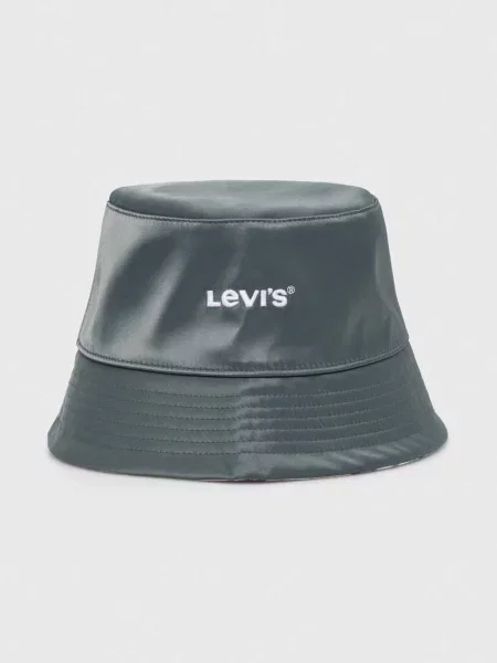 Αναστρέψιμο καπέλο Levi's πράσινο