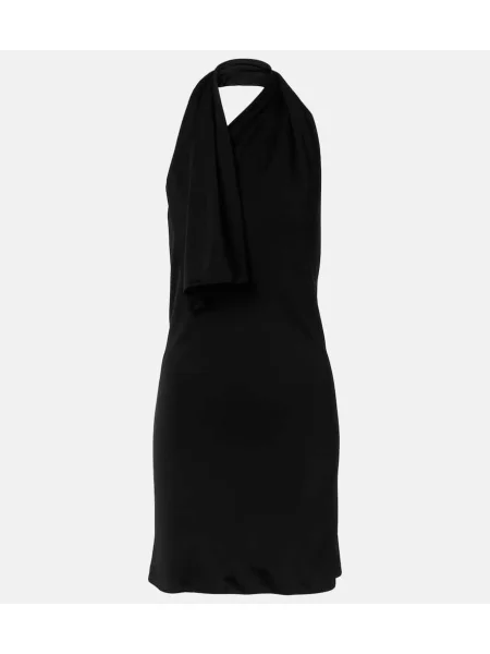 Rochie Khaite drapată negru