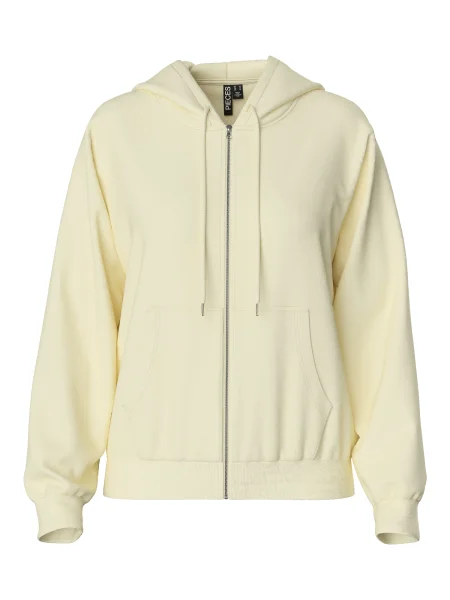 PIECES Hanorac PCCHILLI amestacat alb