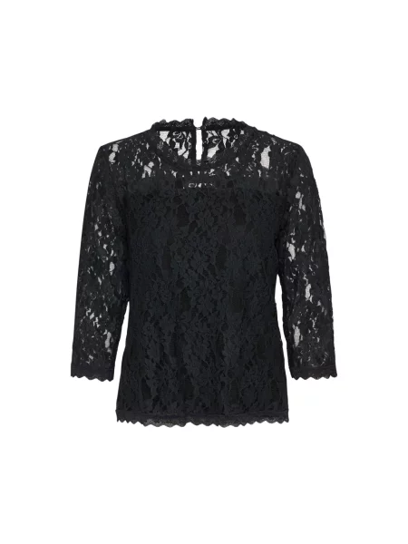 Bluzka Cream koronkowa czarna