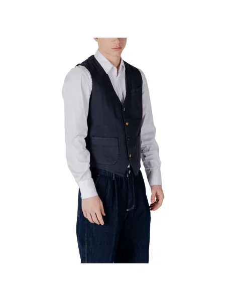 Vestă Gianni Lupo albastru