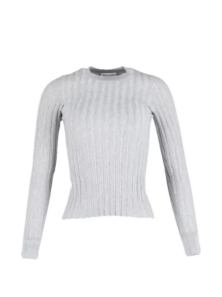 Pulover Altuzarra cu nervuri gri