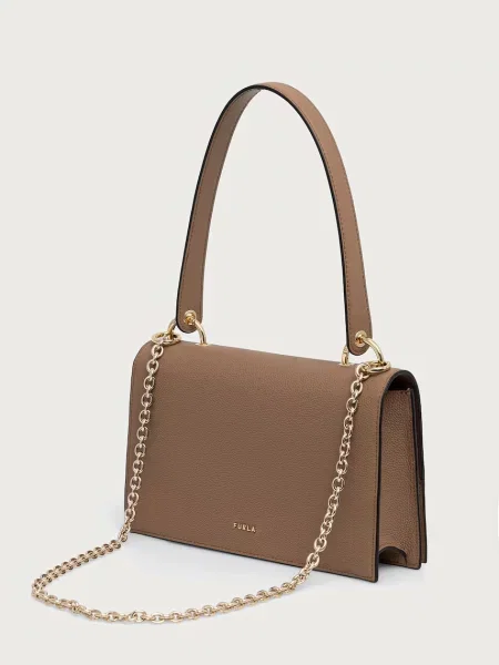 Кожаная сумка через плечо Furla