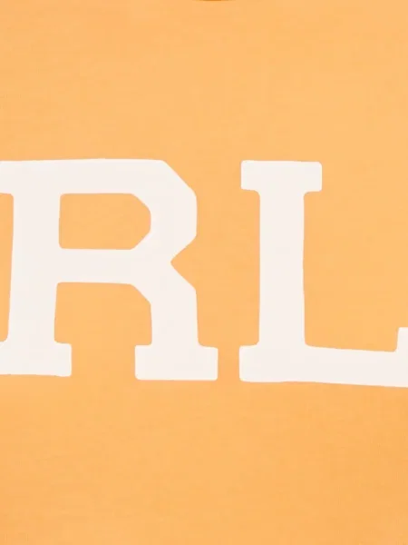 Semišové pruhované tričko Polo Ralph Lauren s potiskem růžové