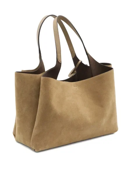 Geantă shopper Tod's din piele de căprioară