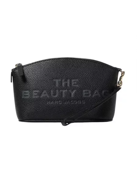 Kosmetyczka Marc Jacobs skórzana czarna