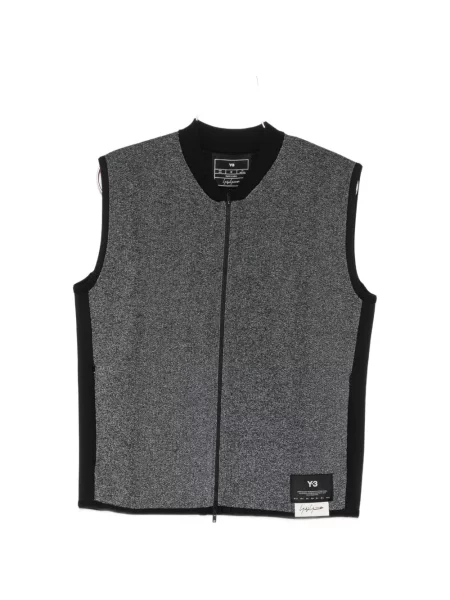 Vestă Y-3 cu imagine negru