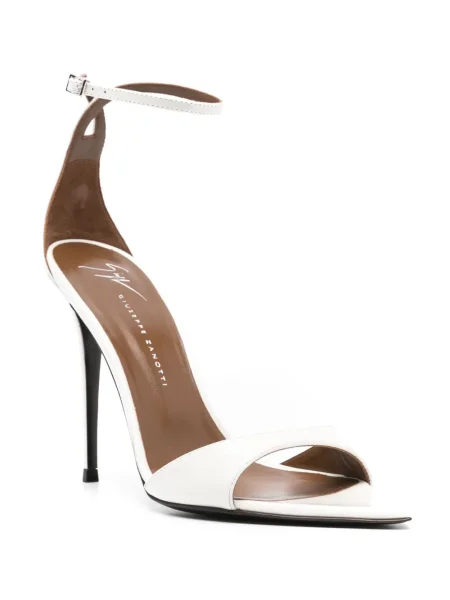Sandale Giuseppe Zanotti cu bretele alb