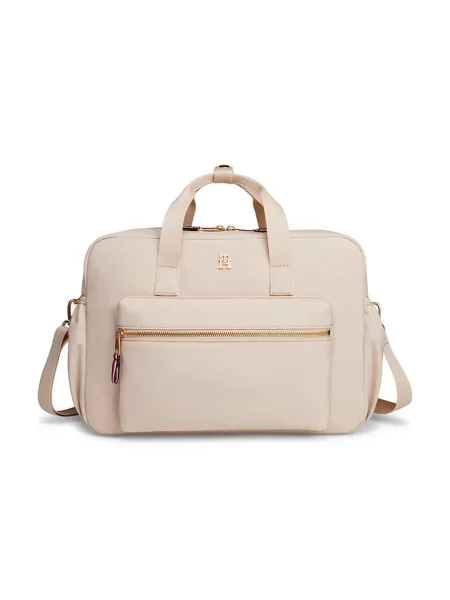 Tommy Hilfiger Geantă pentru cărucior Crem bej
