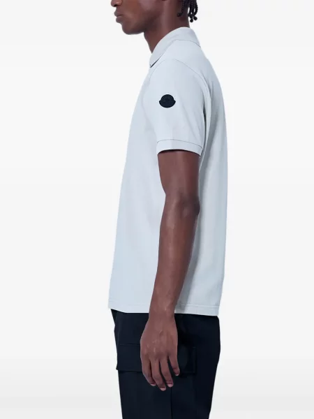 Tricou polo Moncler cu autograf