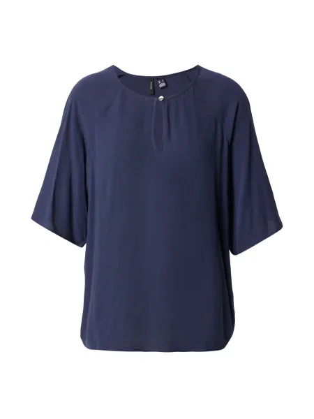 VERO MODA Bluză VMANNA bleumarin