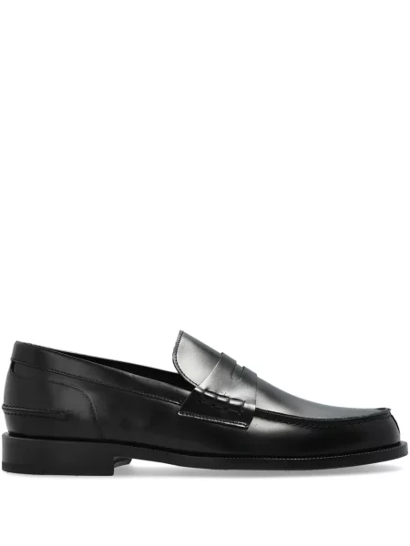 Pantofi loafer Brioni din piele negru
