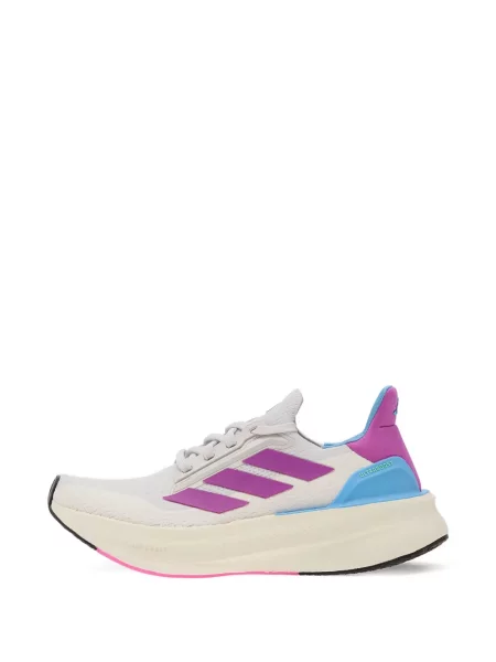 Sneakerși Adidas Adizero cu șireturi din dantelă gri
