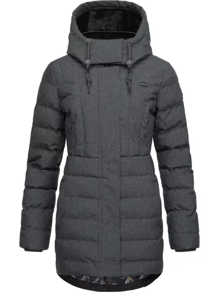 Ragwear Palton de iarnă Ashanta închis gri