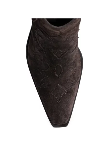 Botine Sartore din piele maro