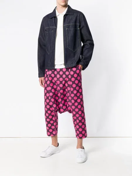 Kalhoty Comme Des Garçons Pre-owned růžové