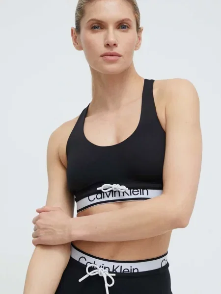 Спортен сутиен Calvin Klein Performance черно