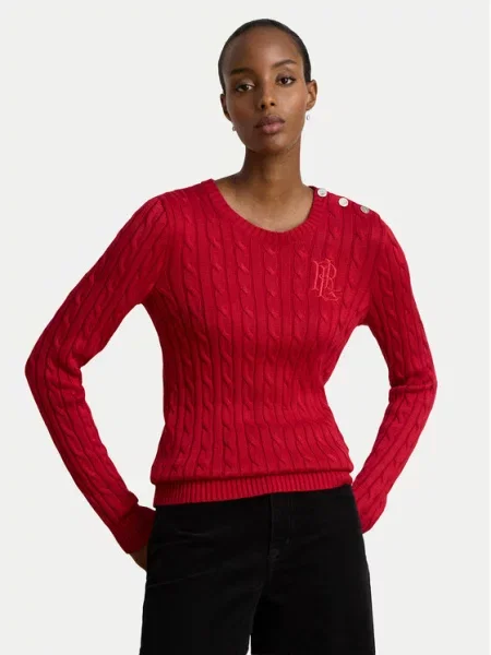 LAUREN RALPH LAUREN Πουλόβερ κόκκινο