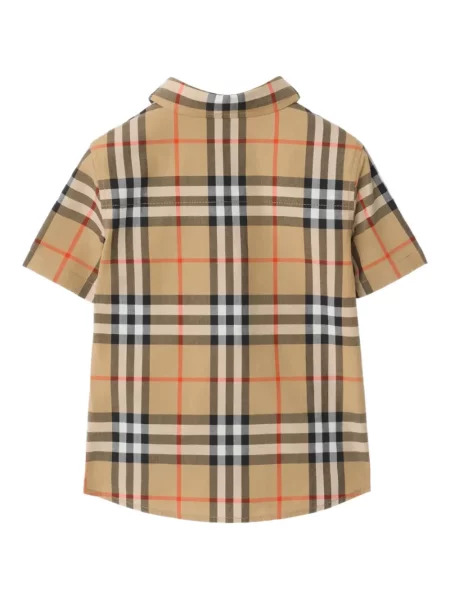 Dětska košile Burberry hnědá