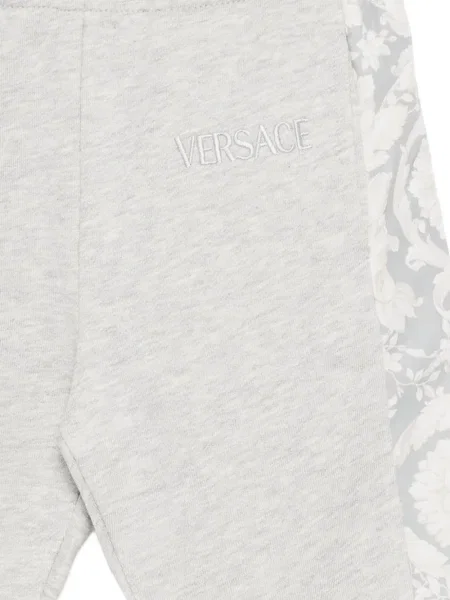 Spodnie dziecięce Versace szare