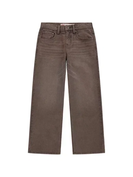 Jeansy dziecięce Levi's brązowe