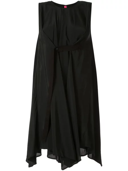 Lung top Y's drapat negru